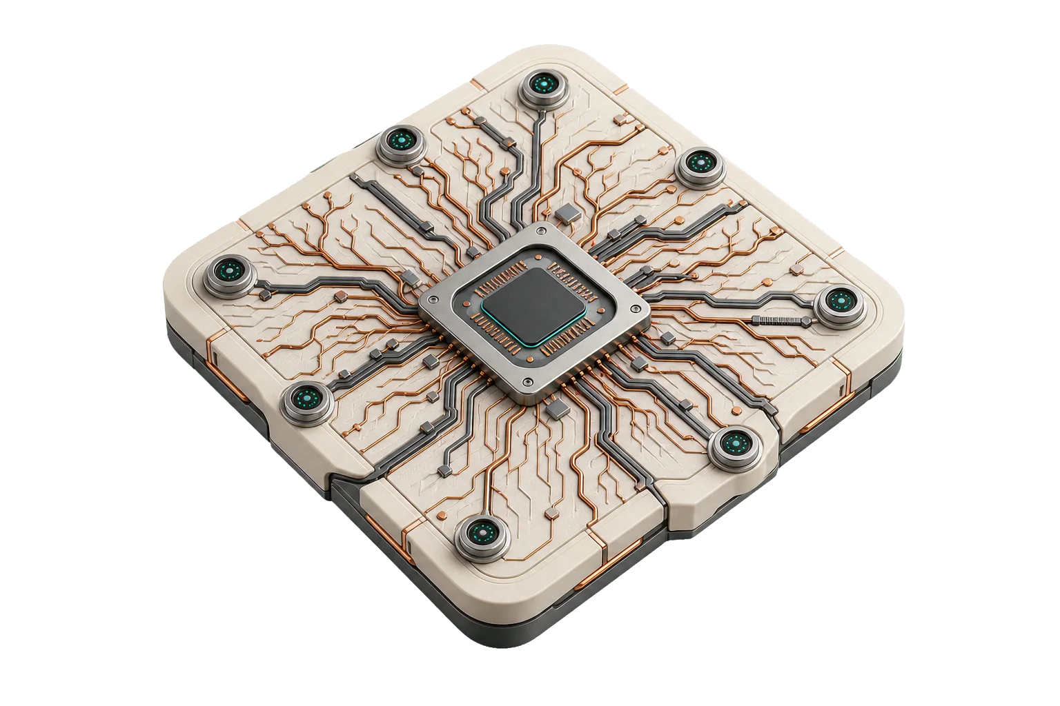 Neuromorphic processor tile for low-power network sensing and inference